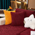 Striped Jacquard Fleece Furniture Covers Stretchable Non-Slip Cushion Covers for L-Shaped Couch, Pets