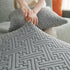 L Shape Sectional Sofa Cover Soft Stretch Furniture Protector Couch Slipcover with 1pcs Free Pillowcases