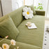 Textured Wave Stretch Sofa Couch Cover, Soft Washable Spandex Furniture Slipcovers