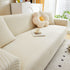 Fleece Stretch Sofa Slipcover Washable Soft Spandex Couch Cover Furniture Protector