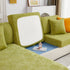 Cooling Silk Fabric Stretchable Cushion Cover, Non-Slip Furniture Protector for Kids, Chaise Lounge Cushion Covers
