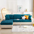 Starry Sky Jacquard Fleece Stretchable Non-Slip Cushion Covers Furniture Covers for L-Shaped Couch
