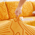Starry Sky Jacquard Fleece Stretchable Non-Slip Cushion Covers Furniture Covers for L-Shaped Couch