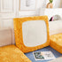 Starry Sky Jacquard Fleece Stretchable Non-Slip Cushion Covers Furniture Covers for L-Shaped Couch