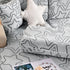 Starry Sky Jacquard Fleece Stretchable Non-Slip Cushion Covers Furniture Covers for L-Shaped Couch