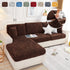 Starry Sky Jacquard Fleece Stretchable Non-Slip Cushion Covers Furniture Covers for L-Shaped Couch