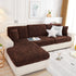 Starry Sky Jacquard Fleece Stretchable Non-Slip Cushion Covers Furniture Covers for L-Shaped Couch