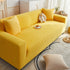 Grid Textured Stretch Sofa Cover, Soft Elastic Slipcover for Couch Protection