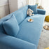 Grid Textured Stretch Sofa Cover, Soft Elastic Slipcover for Couch Protection