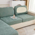 Cooling Silk Fabric Stretchable Cushion Cover, Non-Slip Furniture Protector for Kids, Chaise Lounge Cushion Covers