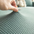 Grid Textured Stretch Sofa Cover, Soft Elastic Slipcover for Couch Protection