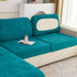 Cooling Silk Fabric Stretchable Cushion Cover, Non-Slip Furniture Protector for Kids, Chaise Lounge Cushion Covers