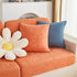Cooling Silk Fabric Stretchable Cushion Cover, Non-Slip Furniture Protector for Kids, Chaise Lounge Cushion Covers