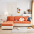 Cooling Silk Fabric Stretchable Cushion Cover, Non-Slip Furniture Protector for Kids, Chaise Lounge Cushion Covers