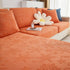 Cooling Silk Fabric Stretchable Cushion Cover, Non-Slip Furniture Protector for Kids, Chaise Lounge Cushion Covers