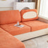 Cooling Silk Fabric Stretchable Cushion Cover, Non-Slip Furniture Protector for Kids, Chaise Lounge Cushion Covers