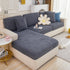 Cooling Silk Fabric Stretchable Cushion Cover, Non-Slip Furniture Protector for Kids, Chaise Lounge Cushion Covers