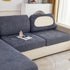 Cooling Silk Fabric Stretchable Cushion Cover, Non-Slip Furniture Protector for Kids, Chaise Lounge Cushion Covers