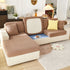 High Stretch Separate Cushion Covers Sofa Slipcover for L-Shaped Sectional Couch