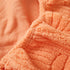 Cozy Plush Coral Fleece Sofa Cushion Slipcovers, Stretch Leaves Cushion Covers, Furniture Slipcovers