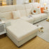 Cozy Plush Coral Fleece Sofa Cushion Slipcovers, Stretch Leaves Cushion Covers, Furniture Slipcovers