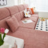 Elastic Skirted Couch Cushion Covers for 1/2/3/4-Seater Sofas, Furniture Protector for Pets, Kids