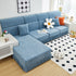 Elastic Skirted Couch Cushion Covers for 1/2/3/4-Seater Sofas, Furniture Protector for Pets, Kids