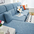 Elastic Skirted Couch Cushion Covers for 1/2/3/4-Seater Sofas, Furniture Protector for Pets, Kids