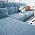 Elastic Skirted Couch Cushion Covers for 1/2/3/4-Seater Sofas, Furniture Protector for Pets, Kids