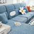 Elastic Skirted Couch Cushion Covers for 1/2/3/4-Seater Sofas, Furniture Protector for Pets, Kids