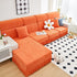 Elastic Skirted Couch Cushion Covers for 1/2/3/4-Seater Sofas, Furniture Protector for Pets, Kids