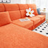 Elastic Skirted Couch Cushion Covers for 1/2/3/4-Seater Sofas, Furniture Protector for Pets, Kids