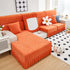 Elastic Skirted Couch Cushion Covers for 1/2/3/4-Seater Sofas, Furniture Protector for Pets, Kids