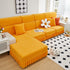 Elastic Skirted Couch Cushion Covers for 1/2/3/4-Seater Sofas, Furniture Protector for Pets, Kids
