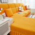 Elastic Skirted Couch Cushion Covers for 1/2/3/4-Seater Sofas, Furniture Protector for Pets, Kids