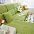 Elastic Skirted Couch Cushion Covers for 1/2/3/4-Seater Sofas, Furniture Protector for Pets, Kids