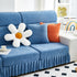 Elastic Skirted Couch Cushion Covers for 1/2/3/4-Seater Sofas, Furniture Protector for Pets, Kids
