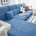 Elastic Skirted Couch Cushion Covers for 1/2/3/4-Seater Sofas, Furniture Protector for Pets, Kids