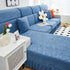 Elastic Skirted Couch Cushion Covers for 1/2/3/4-Seater Sofas, Furniture Protector for Pets, Kids