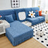 Elastic Skirted Couch Cushion Covers for 1/2/3/4-Seater Sofas, Furniture Protector for Pets, Kids