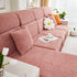 Sofa Seat Cover, Sunflower Patterned Elastic Skirted Couch Cushion Covers for 1/2/3/4-Seater Sofas