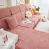 Sofa Seat Cover, Sunflower Patterned Elastic Skirted Couch Cushion Covers for 1/2/3/4-Seater Sofas