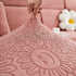 Sofa Seat Cover, Sunflower Patterned Elastic Skirted Couch Cushion Covers for 1/2/3/4-Seater Sofas