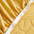 Sofa Seat Cover, Sunflower Patterned Elastic Skirted Couch Cushion Covers for 1/2/3/4-Seater Sofas