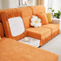 Sofa Seat Cover, Sunflower Patterned Elastic Skirted Couch Cushion Covers for 1/2/3/4-Seater Sofas