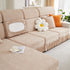 Sofa Seat Cover, Sunflower Patterned Elastic Skirted Couch Cushion Covers for 1/2/3/4-Seater Sofas