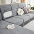 Sofa Seat Cover, Sunflower Patterned Elastic Skirted Couch Cushion Covers for 1/2/3/4-Seater Sofas