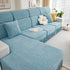 Sofa Seat Cover, Sunflower Patterned Elastic Skirted Couch Cushion Covers for 1/2/3/4-Seater Sofas