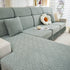 Stretch Sofa Covers with Skirt for Couch Seat and Cushion, Chaise, Sectional, 1/2/3/4 Seater Sofas