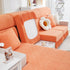 Stretch Sofa Covers with Skirt for Couch Seat and Cushion, Chaise, Sectional, 1/2/3/4 Seater Sofas